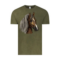 Vintage Olive Tennessee Horse Vintage Tee - LillyAllenDesigns