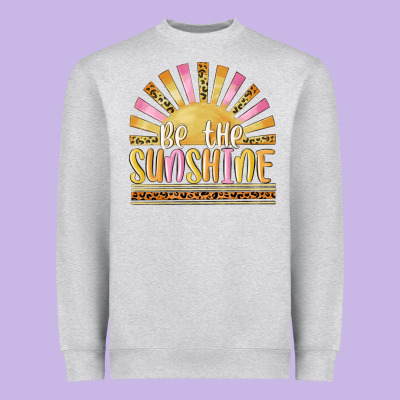 Be The Sunshine Heavyweight Sweatshirt Designed By Maliassmallbusiness