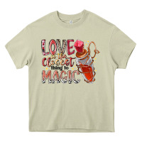 Mossy love is the closet thing to magic Heavy Core Tee - RacoonDesign