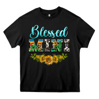 Black blessed mini Heavy Core Tee - BarkalooDesign
