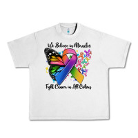 Lunar Rock we believe in miracles fight cancer in all colors Urban Heavy Tee - MaliasSmallBusiness