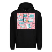 Black funny nurse Premium Hoodie - TumblerDesignByShophia