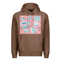 Chestnut funny nurse Premium Hoodie - TumblerDesignByShophia