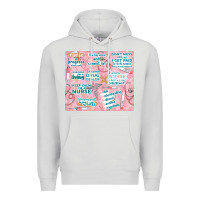 Dove Grey funny nurse Premium Hoodie - TumblerDesignByShophia