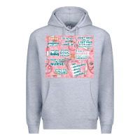 Heather Grey funny nurse Premium Hoodie - TumblerDesignByShophia