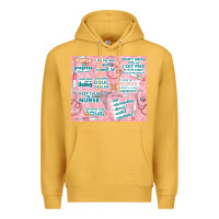 Mustard funny nurse Premium Hoodie - TumblerDesignByShophia