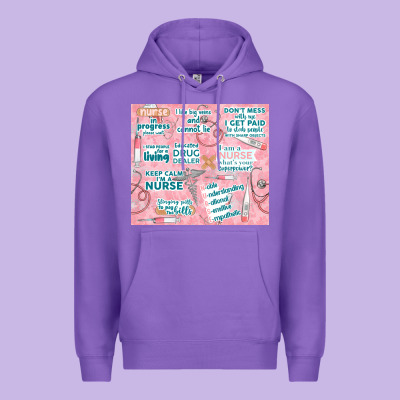 Funny Nurse Premium Hoodie Designed By Tumblerdesignbyshophia