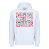 White funny nurse Premium Hoodie - TumblerDesignByShophia