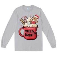 Moon Dust merry and bright Long Sleeve Tee - MaliasSmallBusiness