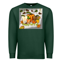 Sports Green happy fall y'all teeth Premium Sweatshirt - TumblerDesignByShophia