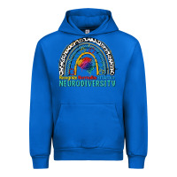 Cobalt Recognize normalize embrace neurodiversity Autism Urban Hoodie - FaDigitalArtStudio