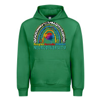 Emerald Recognize normalize embrace neurodiversity Autism Urban Hoodie - FaDigitalArtStudio