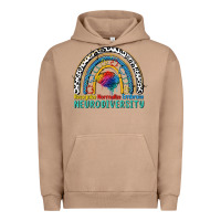 Pigment Burro Recognize normalize embrace neurodiversity Autism Urban Hoodie - FaDigitalArtStudio