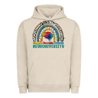 Pigment French Oak Recognize normalize embrace neurodiversity Autism Urban Hoodie - FaDigitalArtStudio