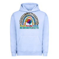 Pigment Grape Ice Recognize normalize embrace neurodiversity Autism Urban Hoodie - FaDigitalArtStudio
