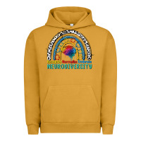 Pigment Peanut Butter Recognize normalize embrace neurodiversity Autism Urban Hoodie - FaDigitalArtStudio