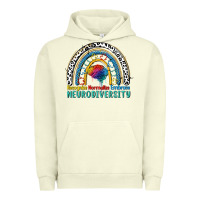 Pigment Pistachio Recognize normalize embrace neurodiversity Autism Urban Hoodie - FaDigitalArtStudio