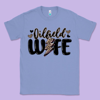 Oilfield Wife Classic Tee Designed By Maliassmallbusiness