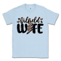 Dusty Blue oilfield wife Classic Tee - MaliasSmallBusiness