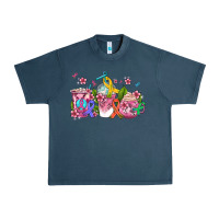Midnight Navy western cancer  coffee cups with ribbons Urban Heavy Tee - AdoDesignShop