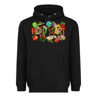 Black christmas head start Heavyweight Hoodie - texasbilliewilder