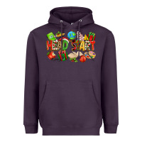 Plum christmas head start Heavyweight Hoodie - texasbilliewilder
