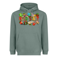 Sage christmas head start Heavyweight Hoodie - texasbilliewilder
