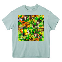 Arona St. Patrick's Donkey With Shamrock Seamless Heavy Core Tee - FaDigitalArtStudio
