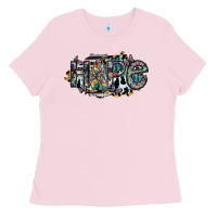 Bubblegum Pink hope Ladies Tee - SublimationCraftShop