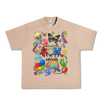 Burro somebody's loud & proud autism mama Urban Heavy Tee - MaliasSmallBusiness
