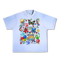 Grape Ice somebody's loud & proud autism mama Urban Heavy Tee - MaliasSmallBusiness