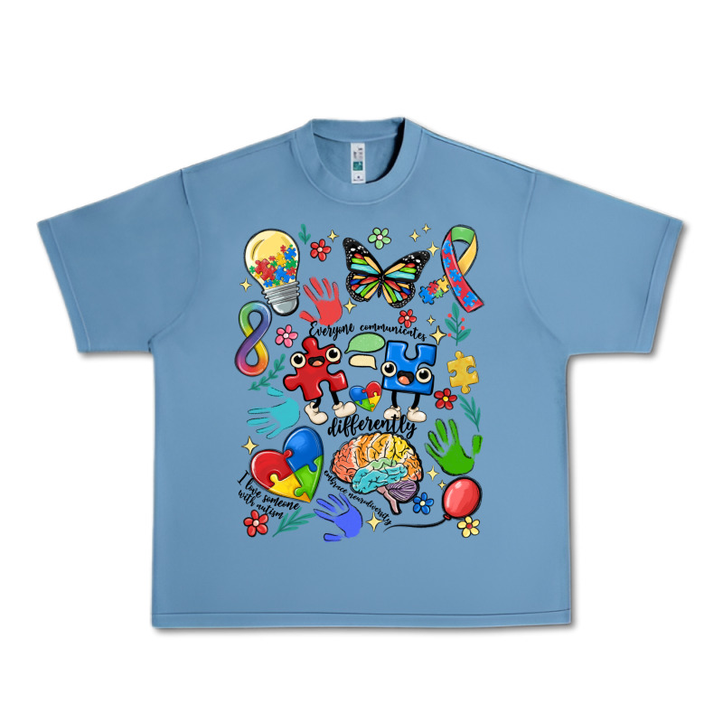 Somebody's Loud & Proud Autism Mama Urban Heavy Tee by MaliasSmallBusiness | Teevron