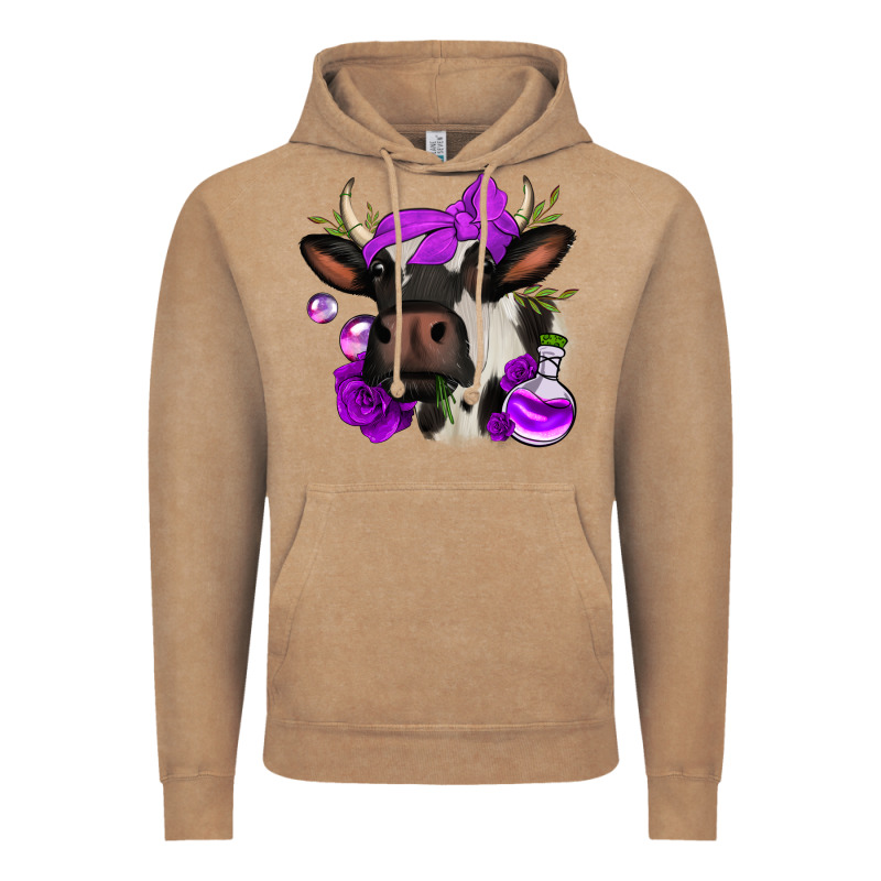 Halloween Roses Cow Vintage Hoodie by Jasminsmagicworld | Teevron