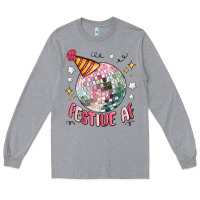 Heather Grey festive af Long Sleeve Tee - MaliasSmallBusiness