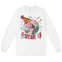 White festive af Long Sleeve Tee - MaliasSmallBusiness