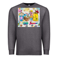 Charcoal Heather hello summer coffee cups Premium Sweatshirt - TumblerDesignByShophia