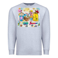 Heather Grey hello summer coffee cups Premium Sweatshirt - TumblerDesignByShophia
