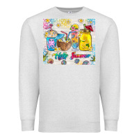Oatmeal Heather hello summer coffee cups Premium Sweatshirt - TumblerDesignByShophia