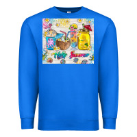 True Royal hello summer coffee cups Premium Sweatshirt - TumblerDesignByShophia