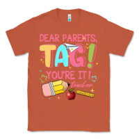 Copper dear parents tag youre it teacher Classic Tee - JahusDesignShop
