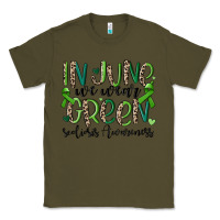 Army Green in june we wear green scoliosis awareness Classic Tee - MaliasSmallBusiness