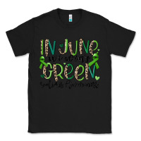 Black in june we wear green scoliosis awareness Classic Tee - MaliasSmallBusiness