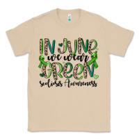 Mushroom in june we wear green scoliosis awareness Classic Tee - MaliasSmallBusiness