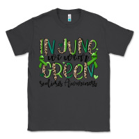 Smoke in june we wear green scoliosis awareness Classic Tee - MaliasSmallBusiness