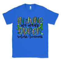 True Royal in june we wear green scoliosis awareness Classic Tee - MaliasSmallBusiness