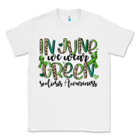 White in june we wear green scoliosis awareness Classic Tee - MaliasSmallBusiness