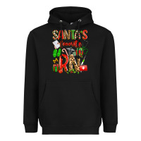 Black santa's favorite RN Heavyweight Hoodie - texasbilliewilder