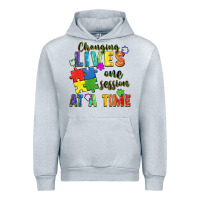 Heather Grey Changing lives one session at a time Urban Hoodie - FaDigitalArtStudio