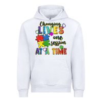 White Changing lives one session at a time Urban Hoodie - FaDigitalArtStudio