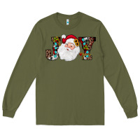 Army Green christmas joy Long Sleeve Tee - JahusDesignShop